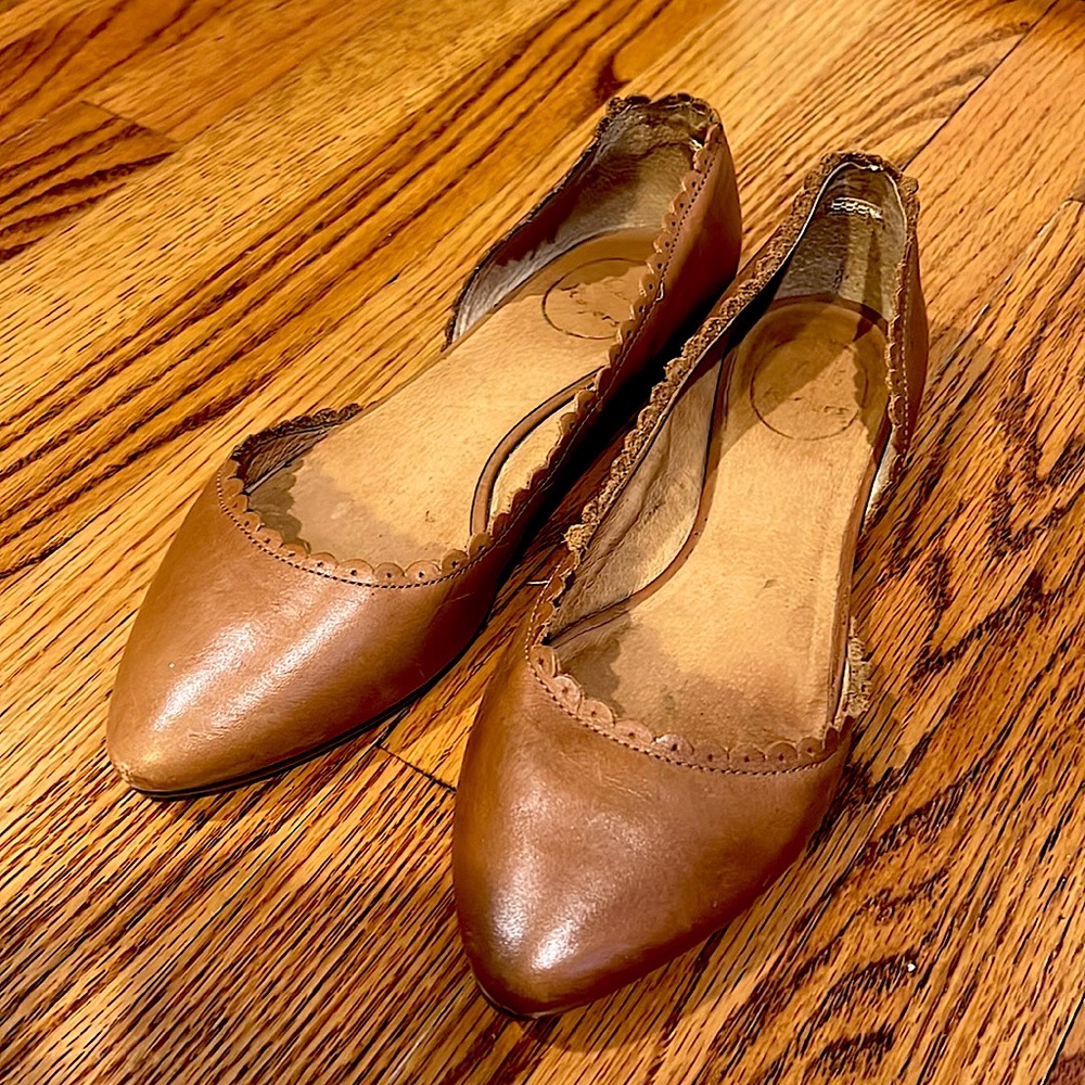 Jack Rogers Brown Flats